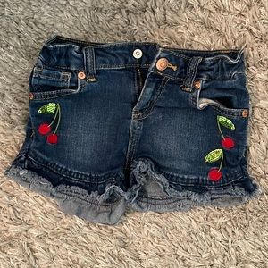 Denim shorts!  Ready for summer!